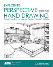 Exploring Perspective Hand Drawing Second Edition book cover