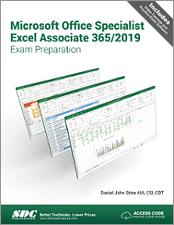 Microsoft Office Specialist Excel Associate 365/2019 Exam Preparation book cover