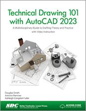 Technical Drawing 101 with AutoCAD 2023 book cover