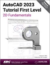 AutoCAD 2023 Tutorial First Level 2D Fundamentals book cover